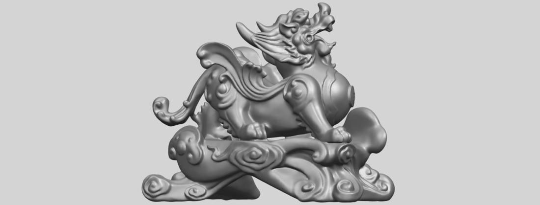 Chinese mythical creature - Pi Xiu 3D Print 553603