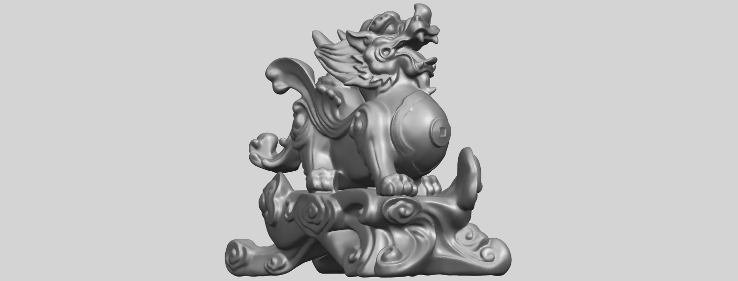 Chinese mythical creature - Pi Xiu 3D Print 553604