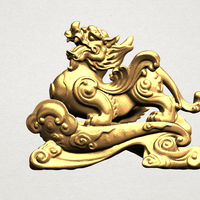 Small Chinese mythical creature - Pi Xiu 3D Printing 553615