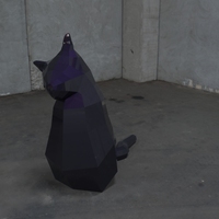 Low Poly Cat - Thumbnail 4