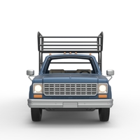 Vintage Transporter truck for Race car V2 Scale 1:25 - Thumbnail 15