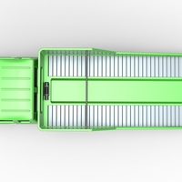 Vintage Transporter truck for Race car V3 1:25 - Thumbnail 17