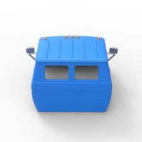 Shell of Vintage Transporter truck V2 Scale 1:25 - Thumbnail 13