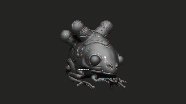 Frog with Shell