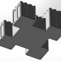 Desk organizer in the form of a castle - Thumbnail 2