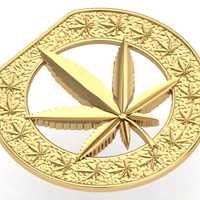 Cannabis Leaf Symbol Marijuana - Thumbnail 3