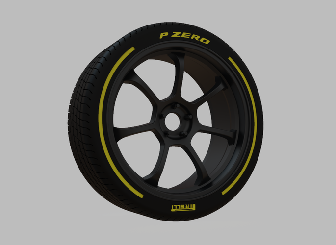 Miniature Konig Ultragram Rim  - 3D Print - No Textures
