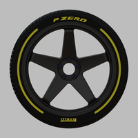 Miniature Konig Neoform Rim - 3D Print - No Textures - Thumbnail 1