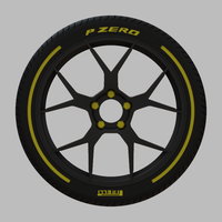 Miniature Konig Diverge Rim & Tire  - Thumbnail 1