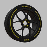 Miniature Konig Diverge Rim & Tire  - Thumbnail 2