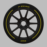 Miniature Konig - Runlite Rim & Tire  - 3D Print - No Textures - Thumbnail 1