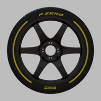 Miniature Konig Backbone Rim & Tire  - Thumbnail 2