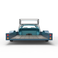 Vintage Transporter truck for Race car V4 Scale 1:25 - Thumbnail 23