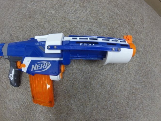 Nerf retaliator pump action 2.0