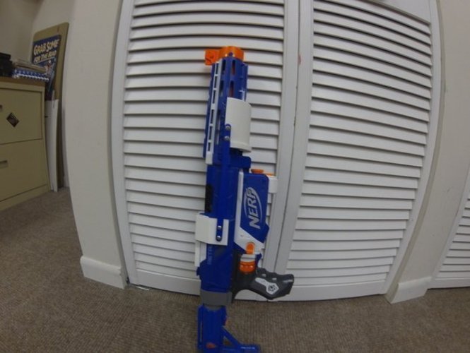 made from nerf halo retalliator