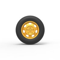 Car wheel 10 Scale 1:25 - Thumbnail 5
