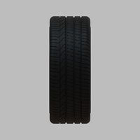Miniature Enkei Vortex 5 Rim & Tire  - 3D Print - No Textures - Thumbnail 3