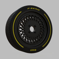 Enkei Classic Series Enkei92 Car Wheel Rim 3D Print  - 3D Print - Thumbnail 1