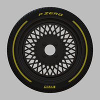 Enkei Classic Series Enkei92 Car Wheel Rim 3D Print  - 3D Print - Thumbnail 4