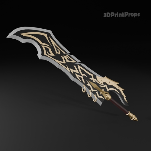 ​Orc's Broadsword  from Solo Leveling: Arise 3D Print 554486