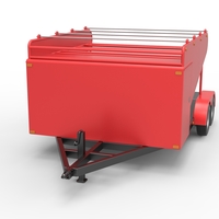 Vintage Open Trailer for Race Car 1:25 - Thumbnail 12