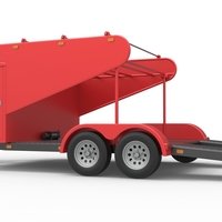 Vintage Open Trailer for Race Car 1:25 - Thumbnail 20