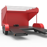 Vintage Open Trailer for Race Car 1:25 - Thumbnail 22