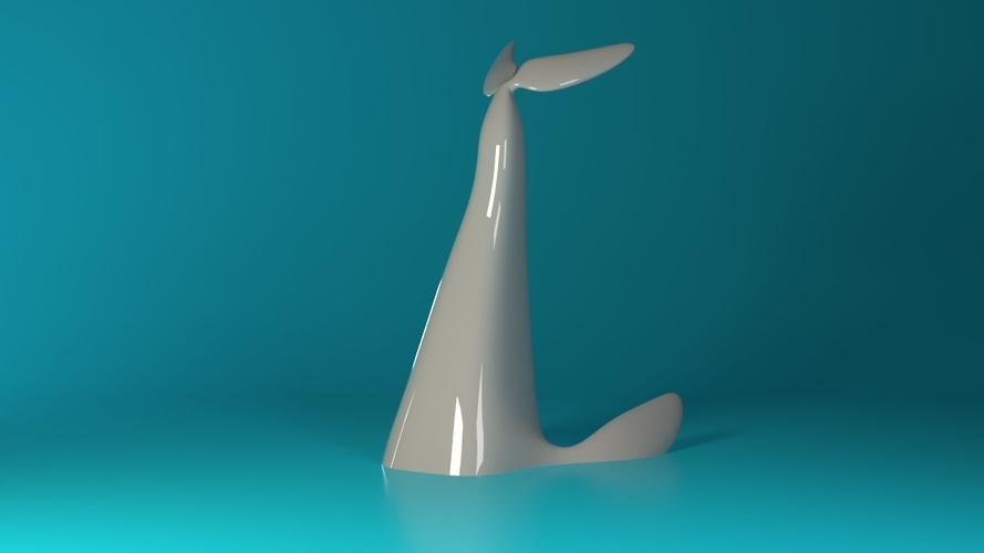 Swimming Shark 3D Print 554545