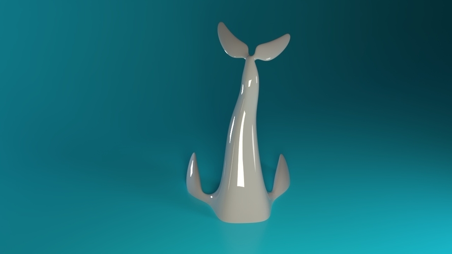 Swimming Shark 3D Print 554548