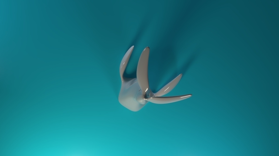 Swimming Shark 3D Print 554549