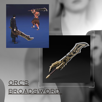 ​Orc's Broadsword  from Solo Leveling: Arise - Thumbnail 7
