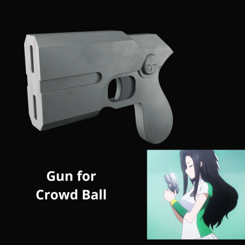 ​Gun for Crowd Ball from The Irregular At Magic High School  3D Print 554564