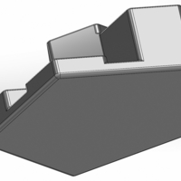 Desk organizer made of pentagonal prisms - Thumbnail 2