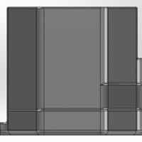 Desk organizer made of hexagonal prisms - Thumbnail 5