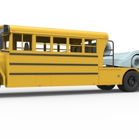 Vintage Transporter truck for Race car V5 Scale 1:25 - Thumbnail 2