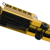 Vintage Transporter truck for Race car V5 Scale 1:25 - Thumbnail 11