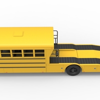 Vintage Transporter truck for Race car V5 Scale 1:25 - Thumbnail 17