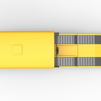 Vintage Transporter truck for Race car V5 Scale 1:25 - Thumbnail 18