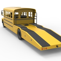 Vintage Transporter truck for Race car V5 Scale 1:25 - Thumbnail 21