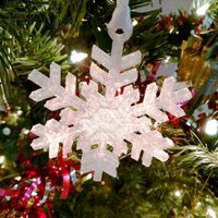 Snowflake Ornament - simple design - Thumbnail 2