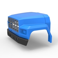 Nose for Vintage School bus Scale 1:25 - Thumbnail 1