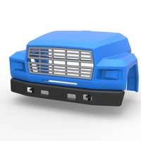 Nose for Vintage School bus Scale 1:25 - Thumbnail 2