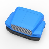 Nose for Vintage School bus Scale 1:25 - Thumbnail 3