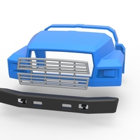 Nose for Vintage School bus Scale 1:25 - Thumbnail 14