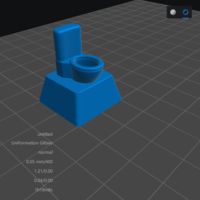Toilet keycap - Thumbnail 2