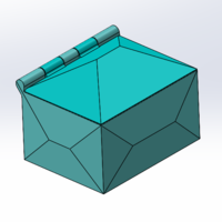 Print in place box - faceted design - Thumbnail 2