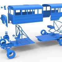School bus for Figure 8 racing Scale 1:25 - Thumbnail 24