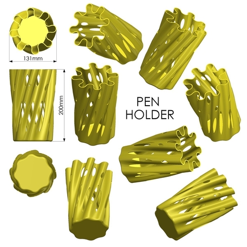 Pen Holder 3D Print 554840