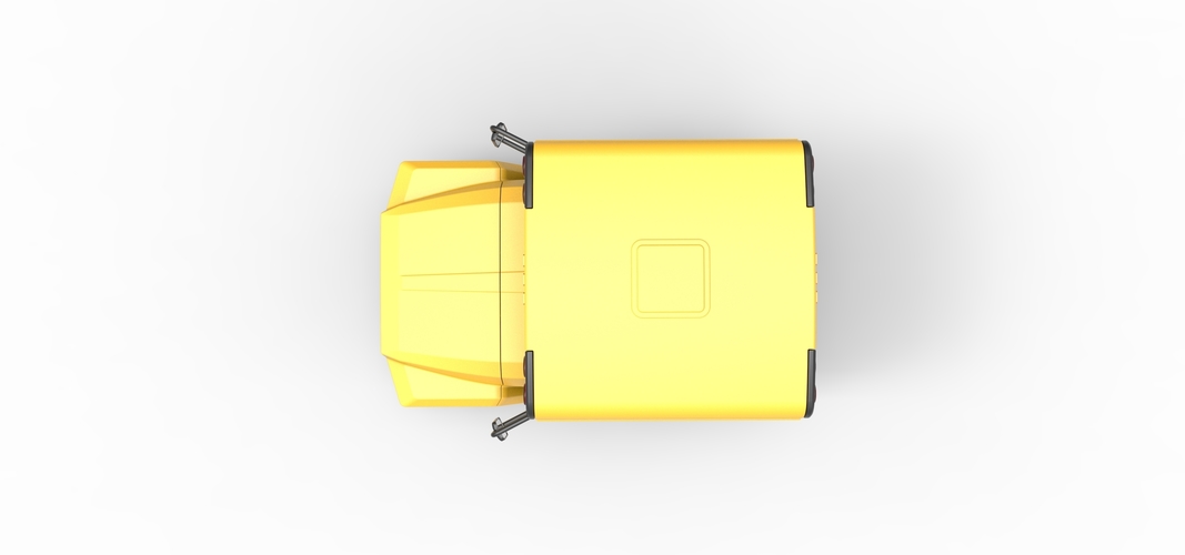 Fun short School bus 1:25 3D Print 554868