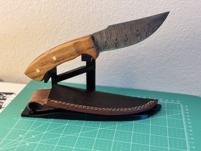 knife and sheath display stand 3D Print 554911